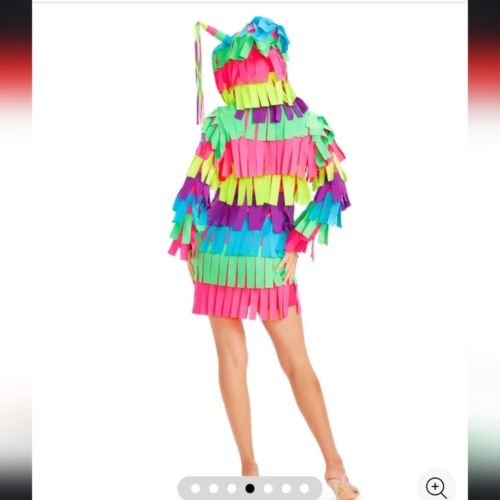 NWT- Tipsy Elves, Pinata Costume Dress, Size S - New - $79.95 - Picture 4 of 11